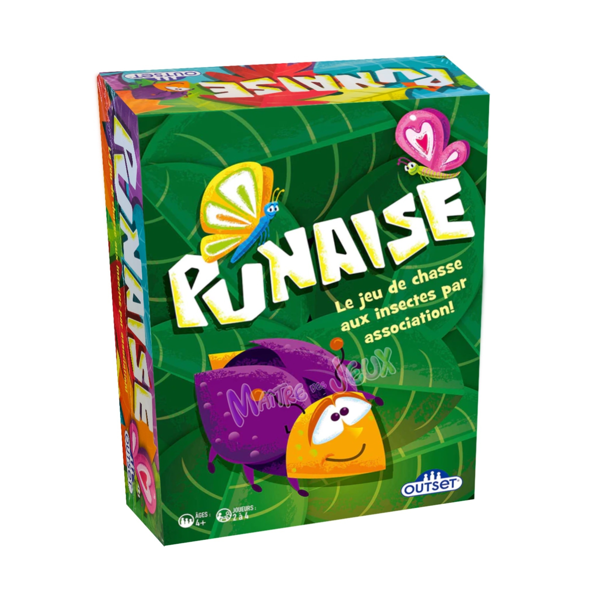 Outset Media Games Punaise -  le jeu de chasse aux insectes