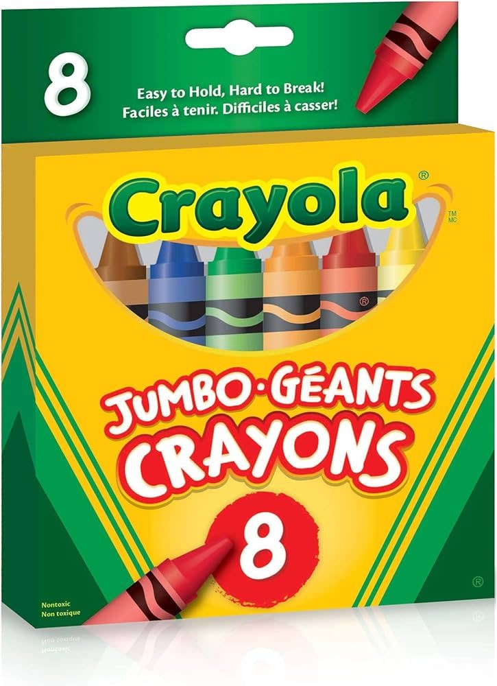Crayola Crayola - Crayons Geants 8pqt