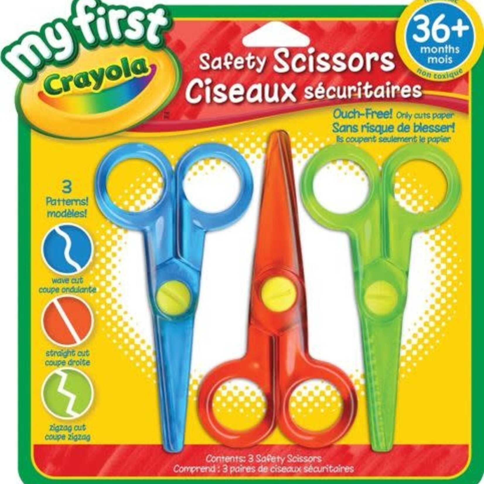 Crayola Crayola 3 ciseaux sécuritaires