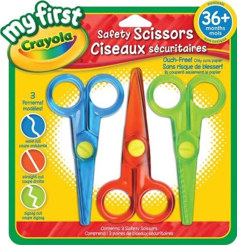 Crayola Crayola 3 ciseaux sécuritaires