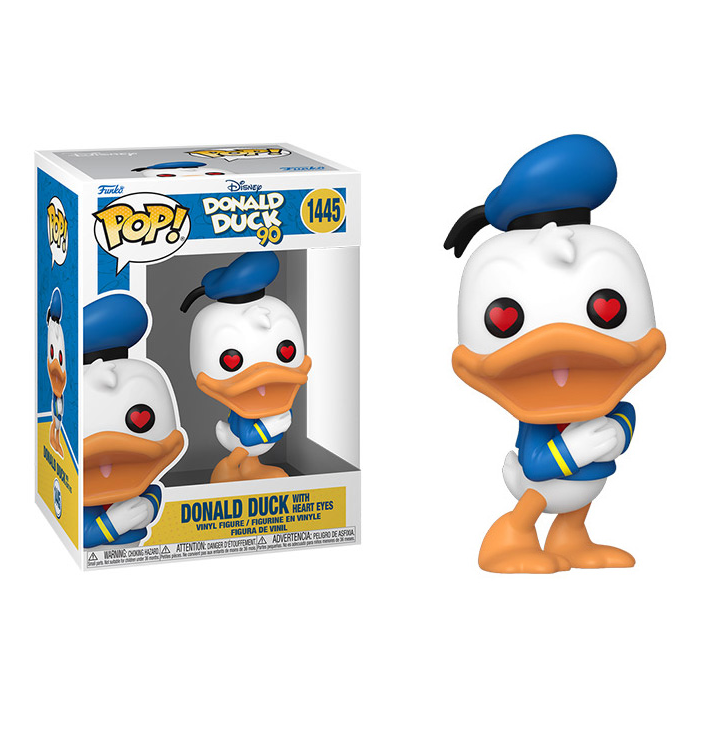 Funko Funko Pop! Donald Duck 90 ' 1445 - Donald Duck with Heart Eyes