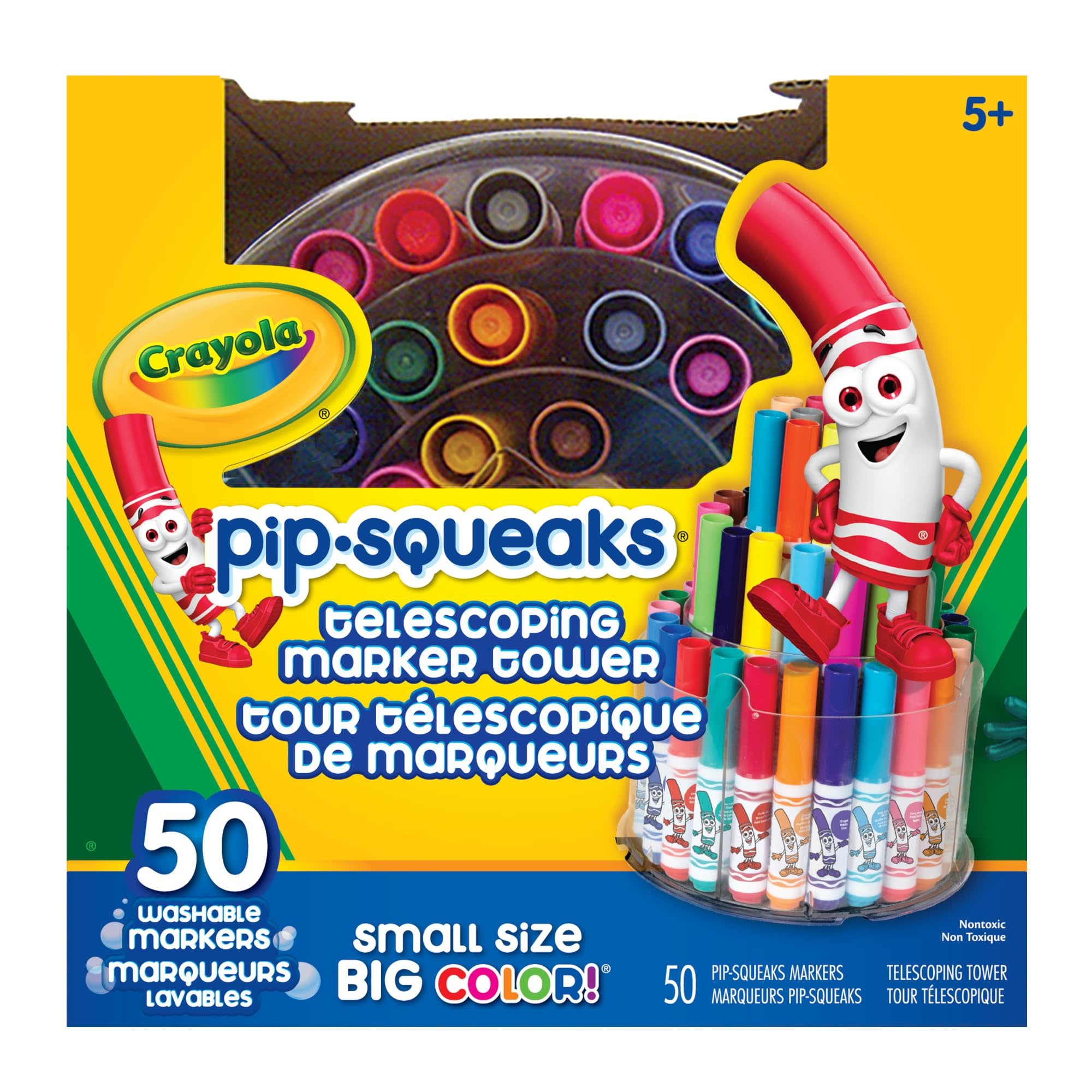 Crayola Crayola - Tour télescopique de marqueurs 50pqt