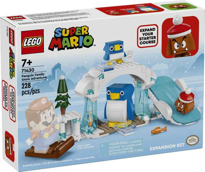 Lego Lego 71430 Super Mario - Ensemble d'extension Aventure dans la neige pour la famille Pingouin