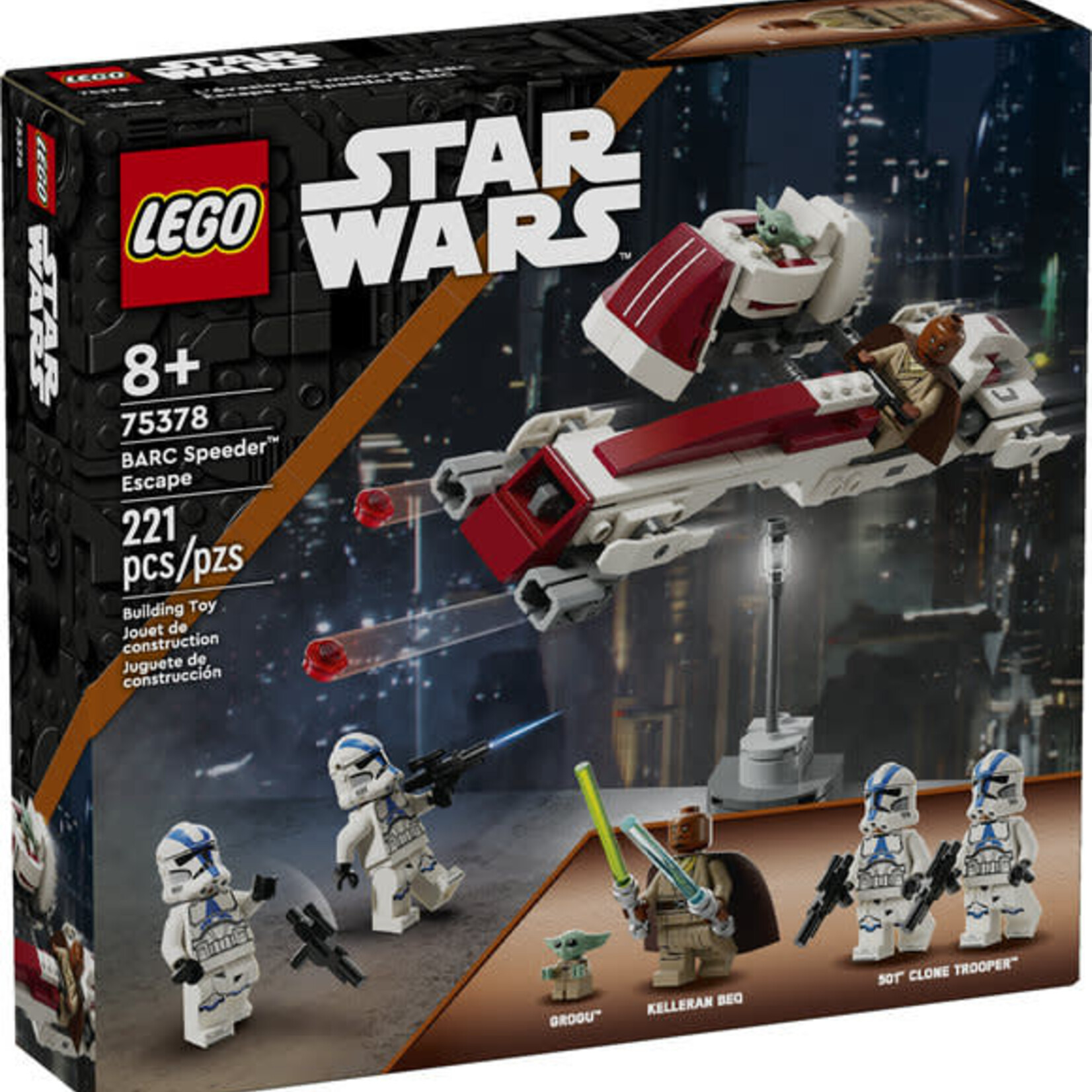 Lego Lego 75378 Star Wars - L’évasion en moto-jet BARC