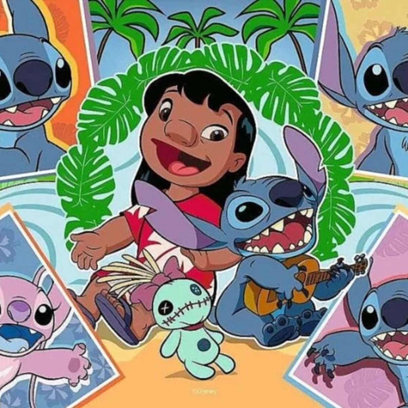 Ravensburger Ravens 4x100 - Disney Stitch