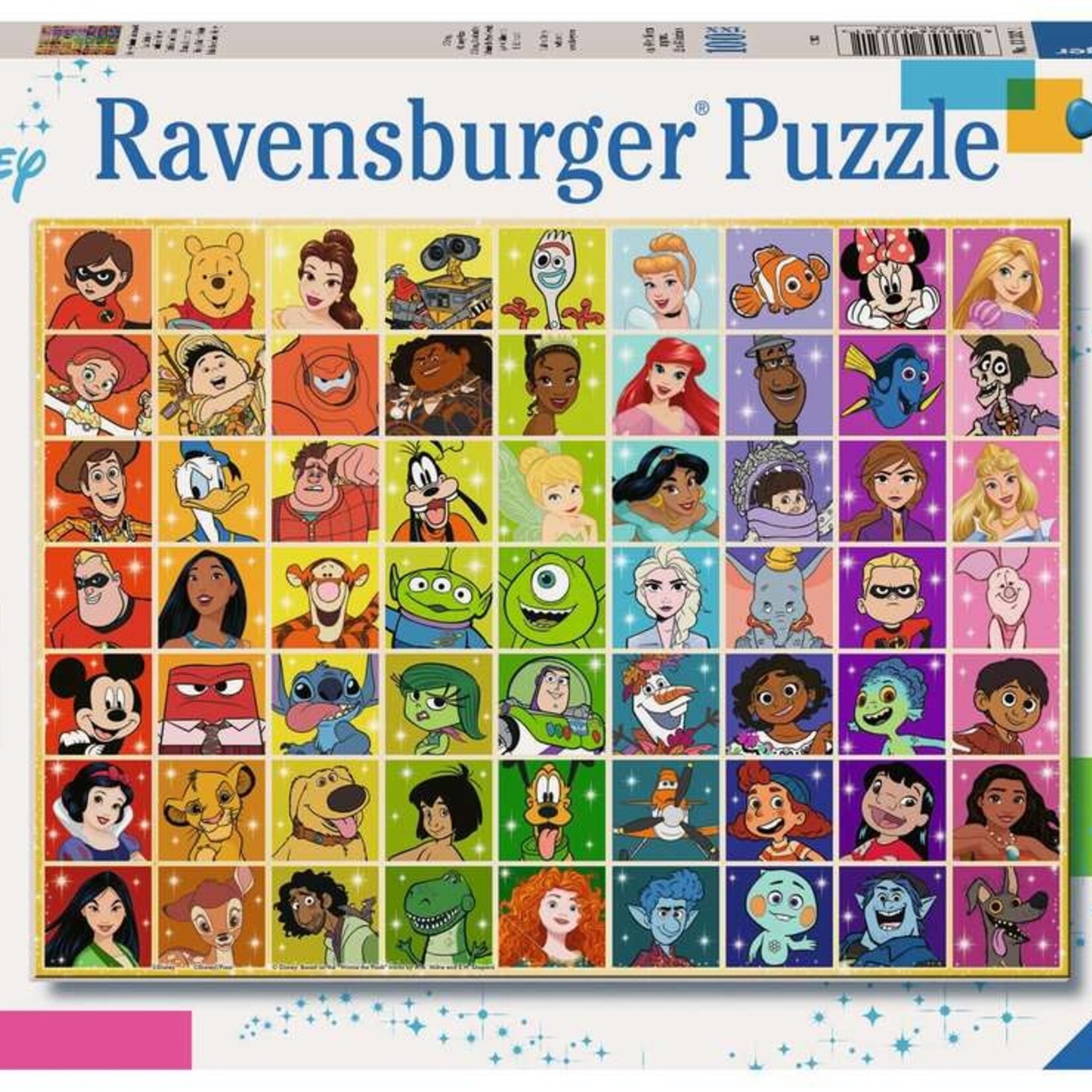 Ravensburger Ravens 100XXL La palette de couleurs Disney