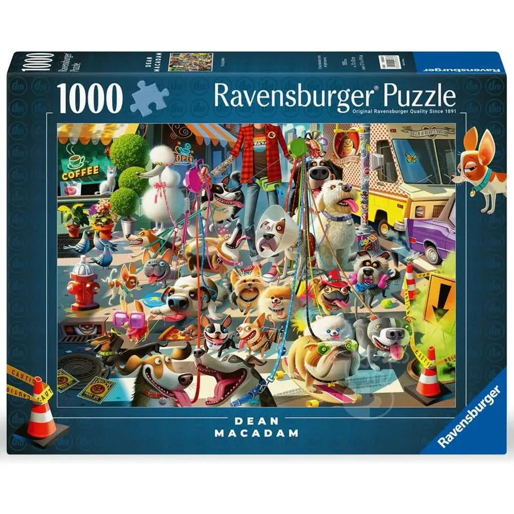 Ravensburger Ravens 1000 MacAdam the dog Walker