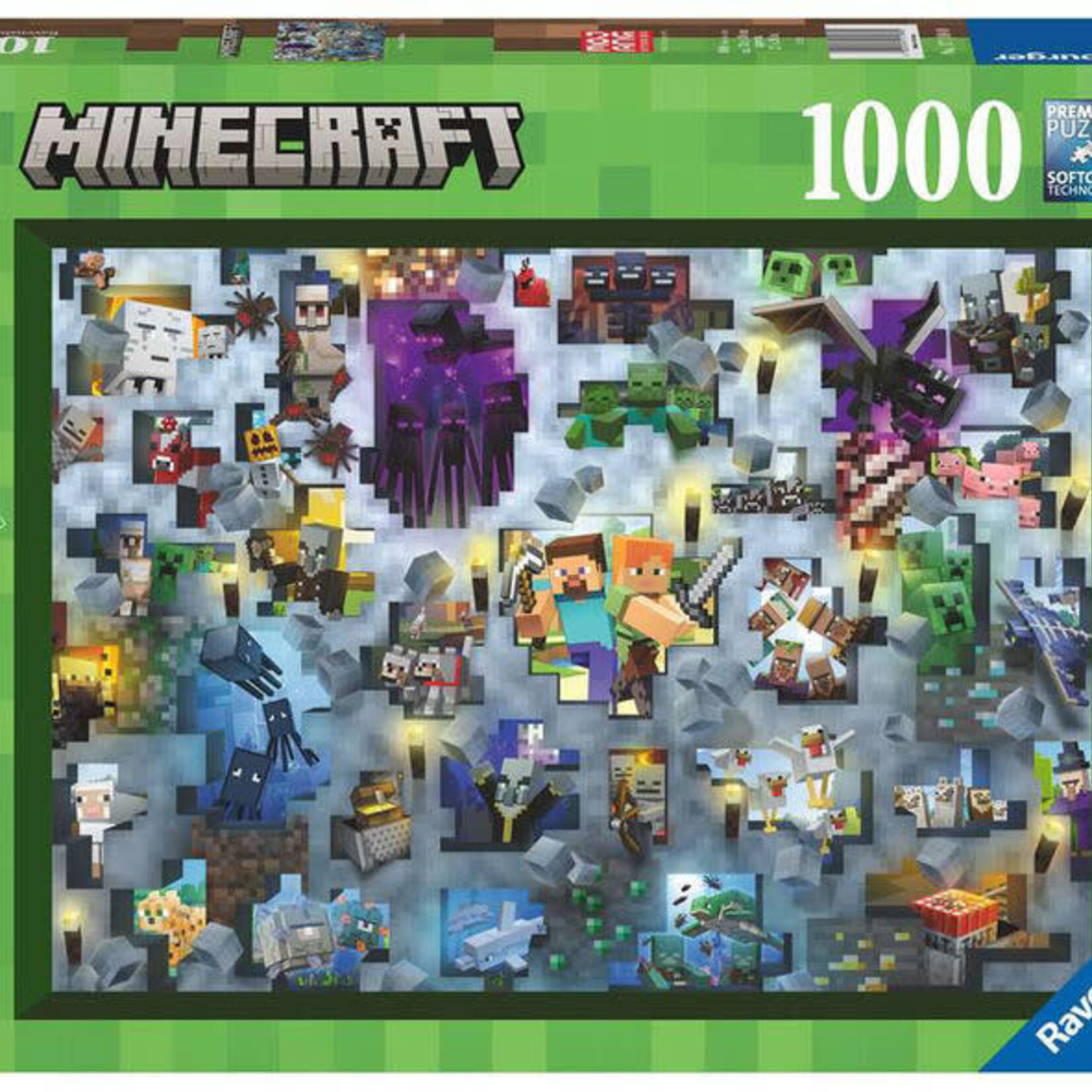 Ravensburger Ravens 1000 - Minecraft Mobs