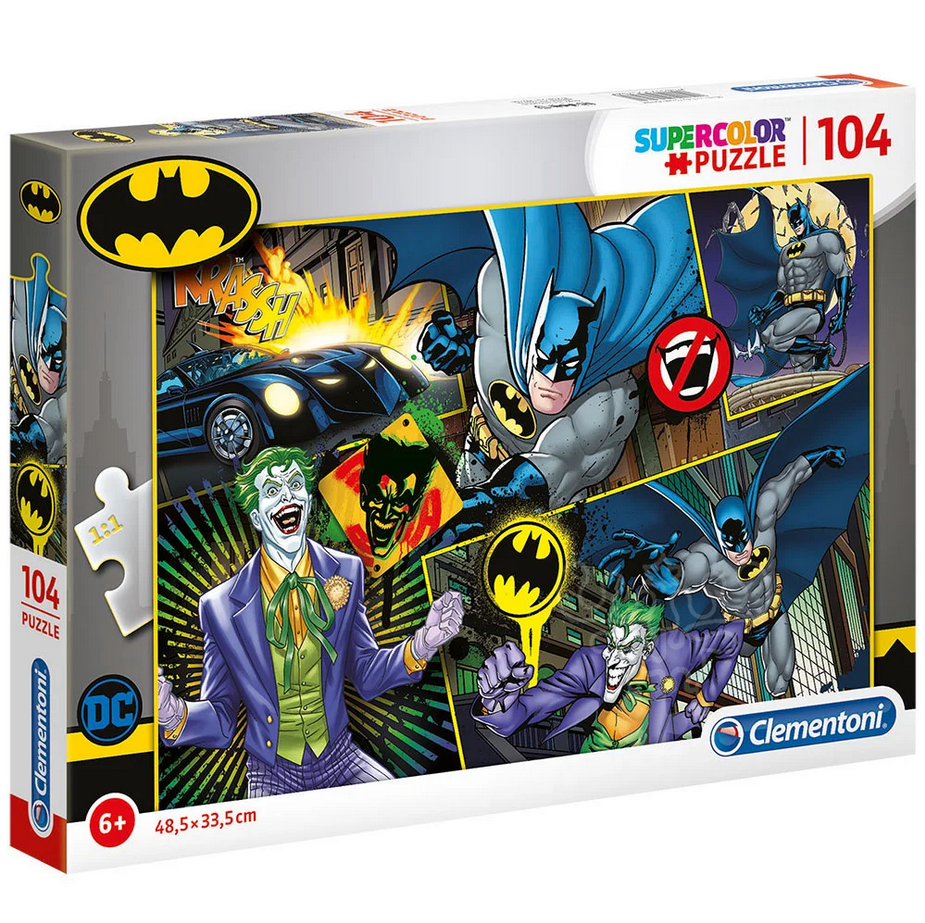 Clementoni Puzzle 104 - Batman vs Joker