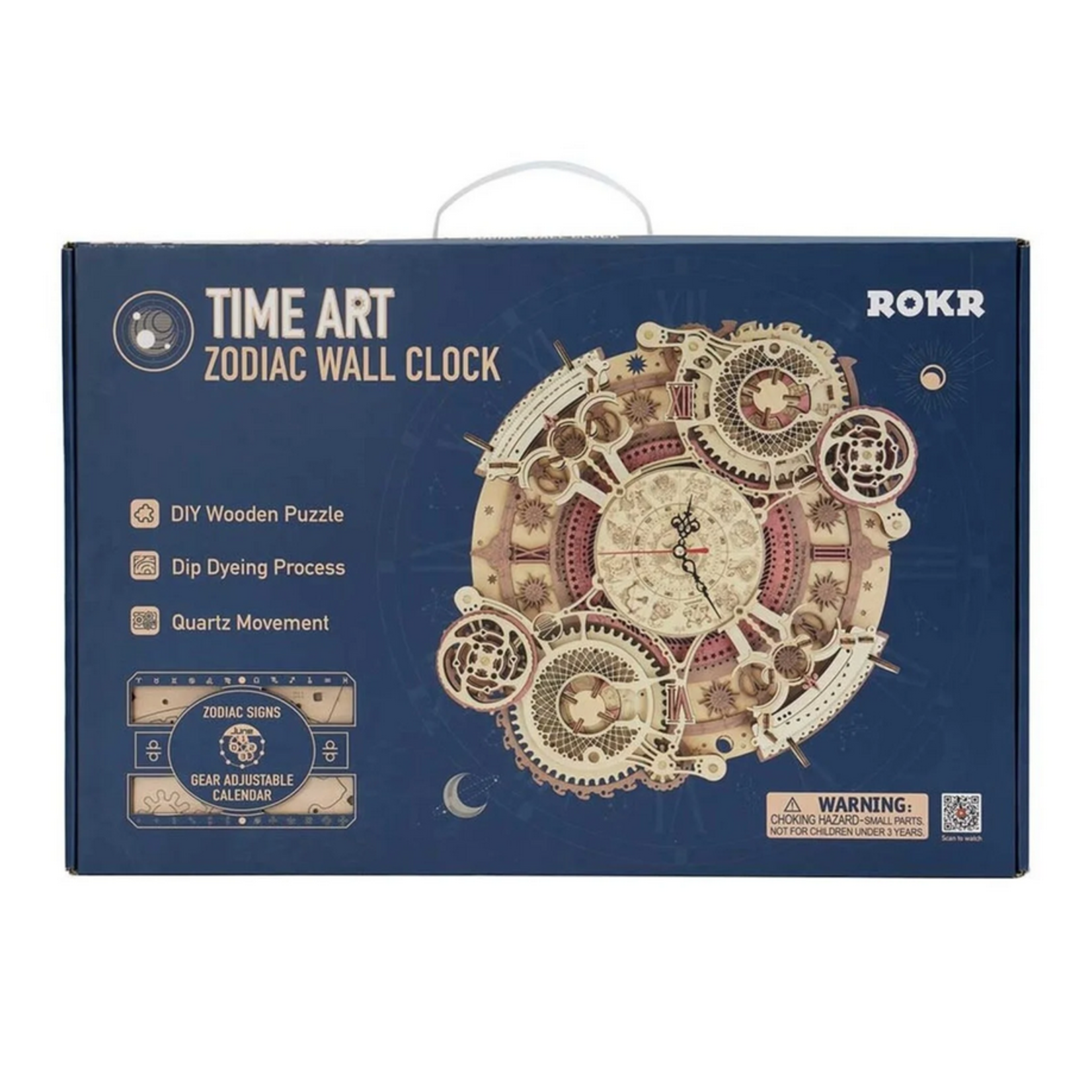 Robotime ROKR - Time Art - Zodiac Wall Clock