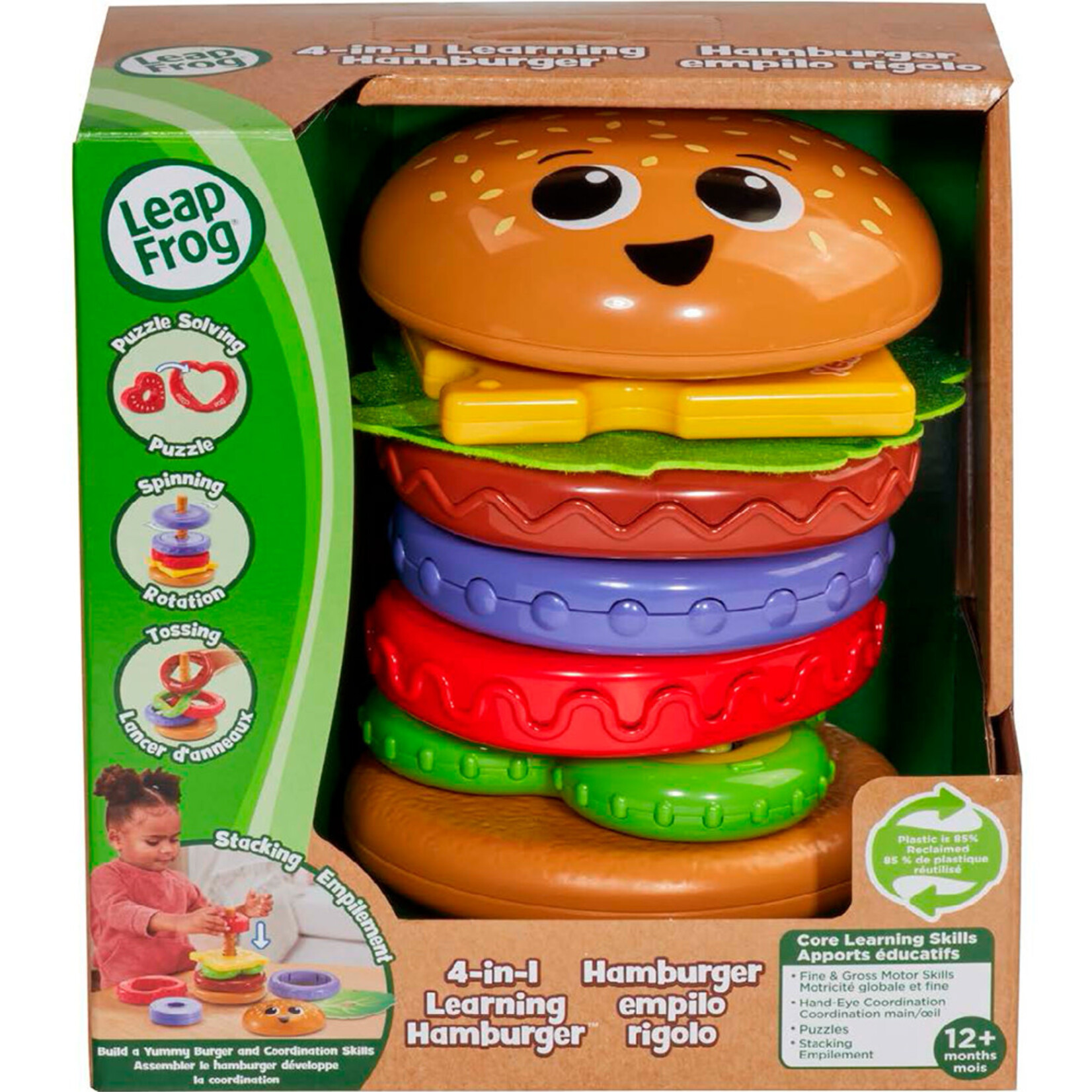 LeapFrog Leapfrog - Hamburger empilo rigolo