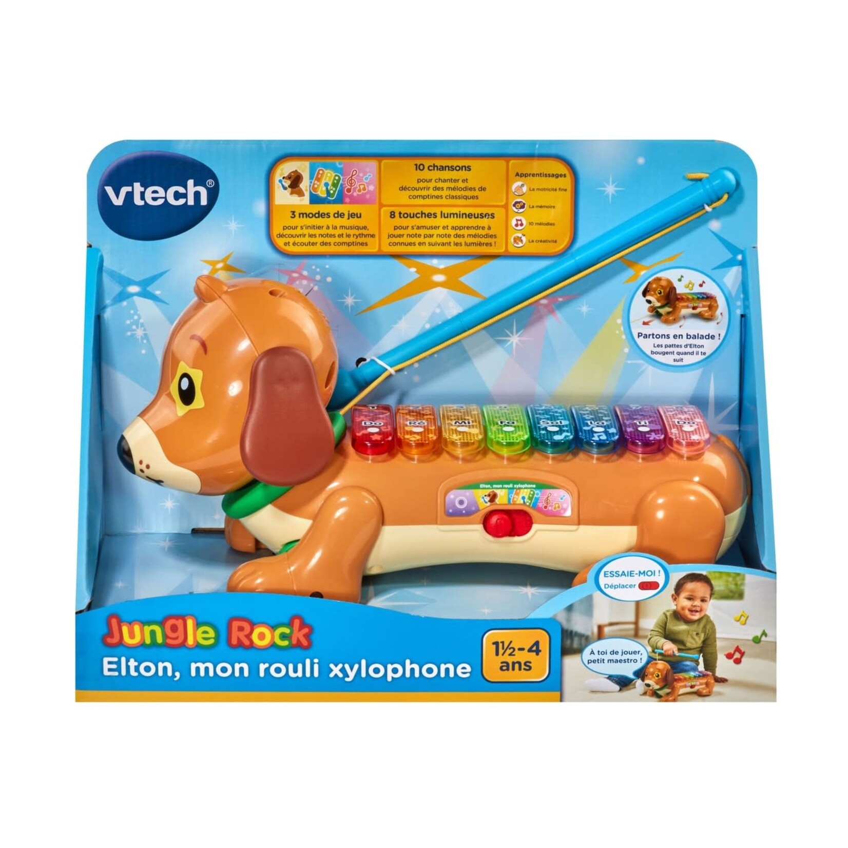 VTech Vtech - Elton mon rouli xylophone