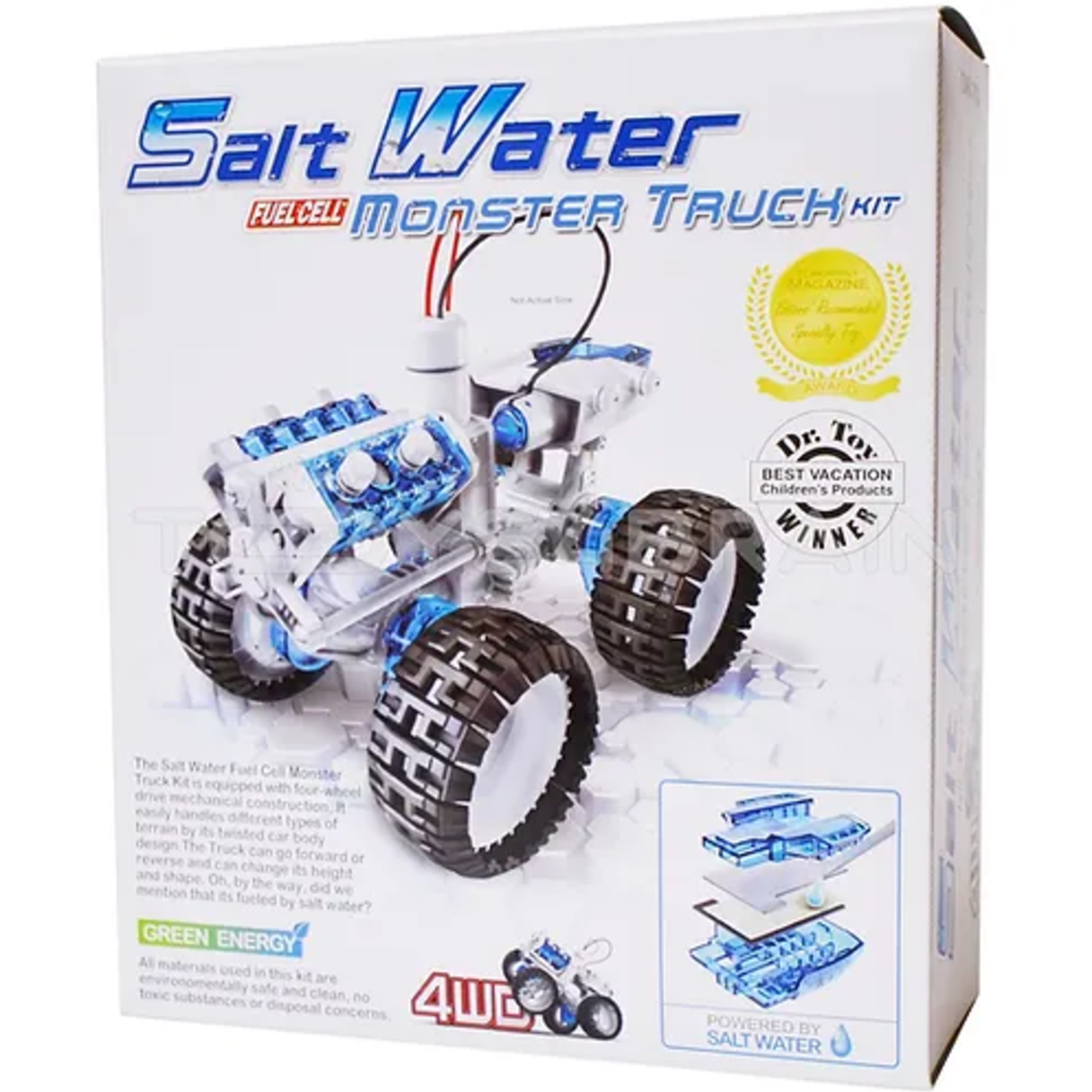 Green Energy Salt Water Fuel Cell Engine Car Kit