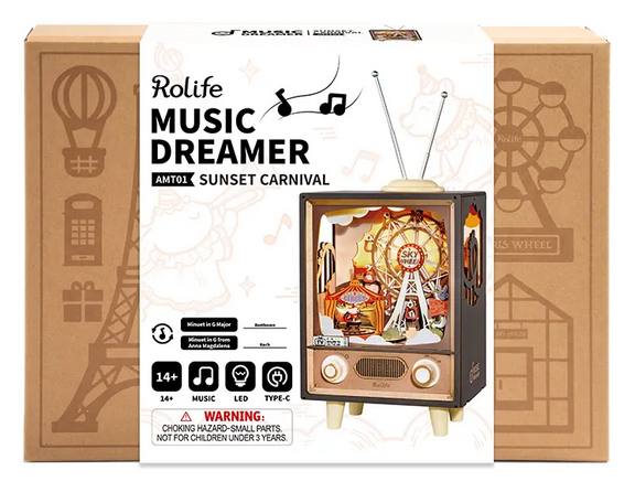 Robotime Rolife - Music Dreamer - Sunset Carnival
