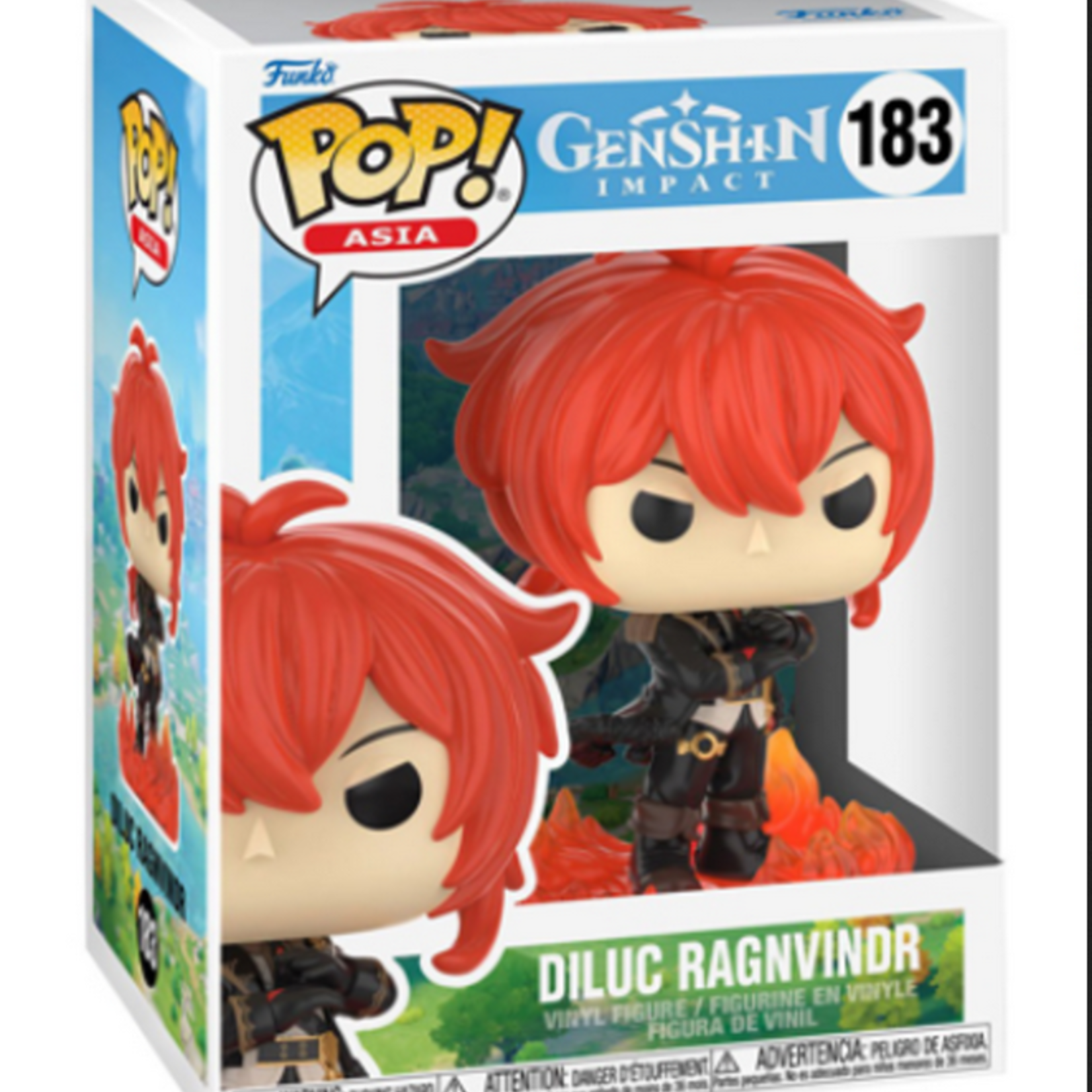 Funko Pop! Genshin Impact 183 - Diluc Ragnvindr