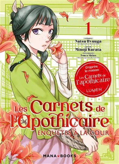 Ki-oon Manga - Les Carnets de l'Apothicaire - Enquête à la cour Tome 01