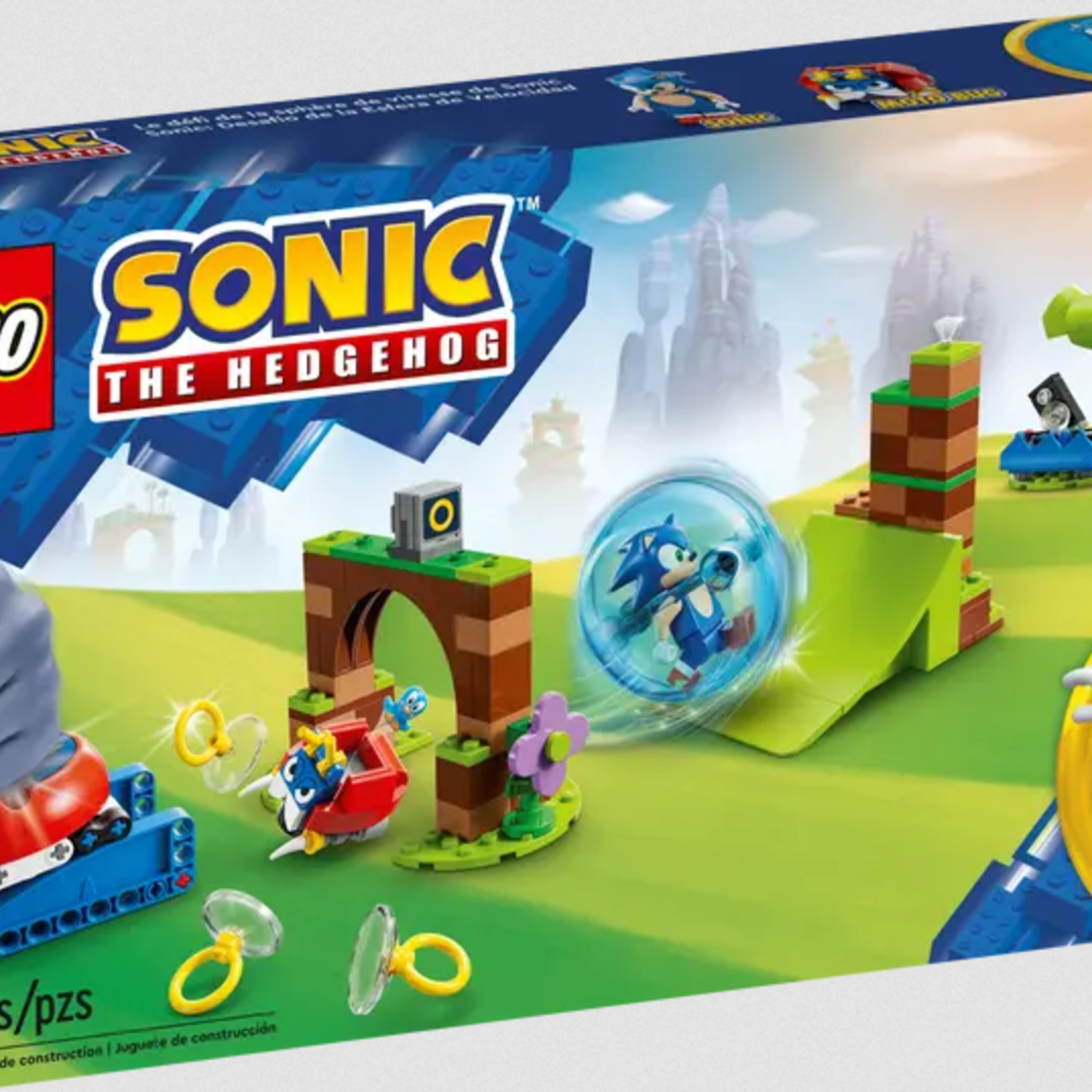 Lego Lego 76990 Sonic - Le défi de la sphère de vitesse de Sonic