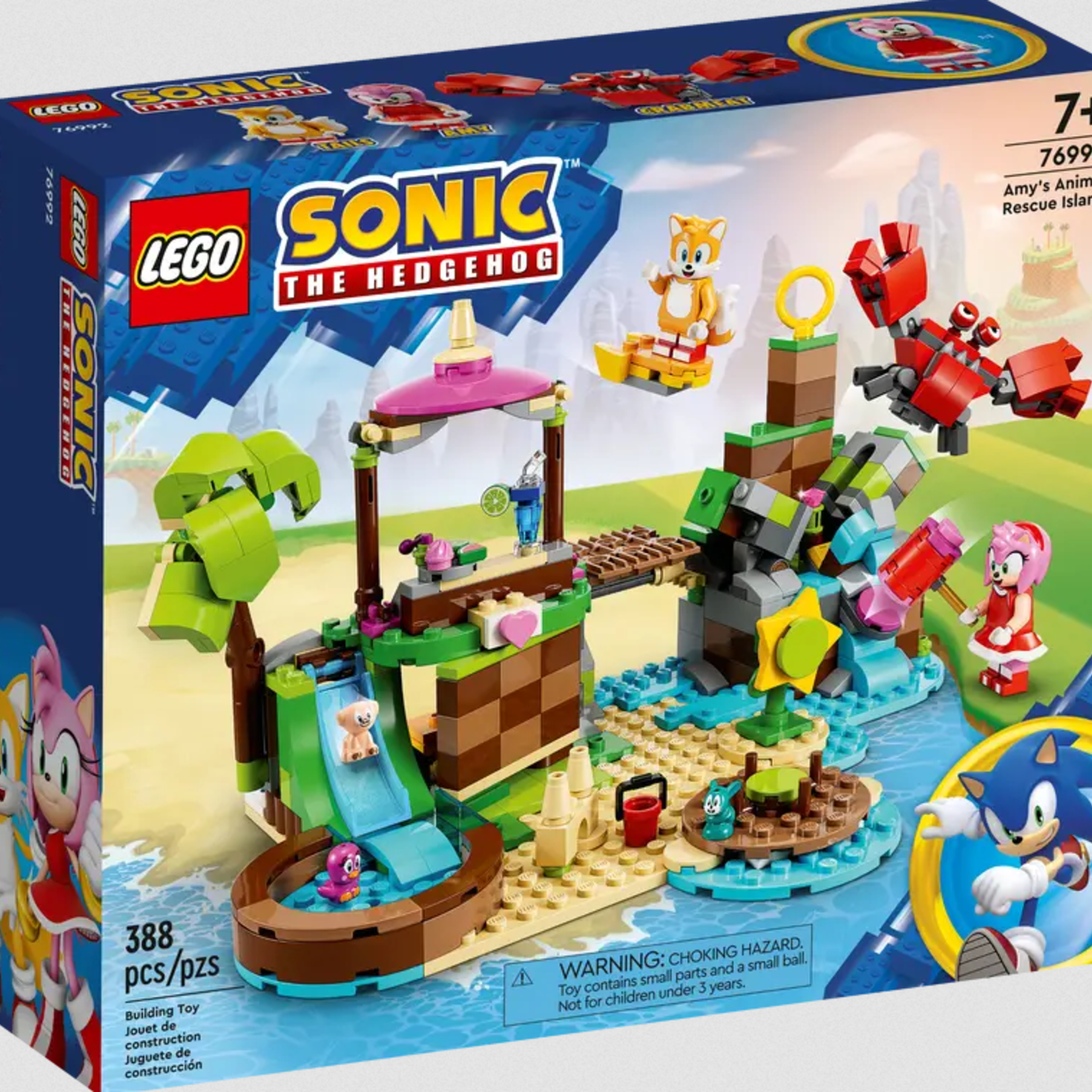 Lego Lego 76992 Sonic - L'île refuge pour animaux d'Amy