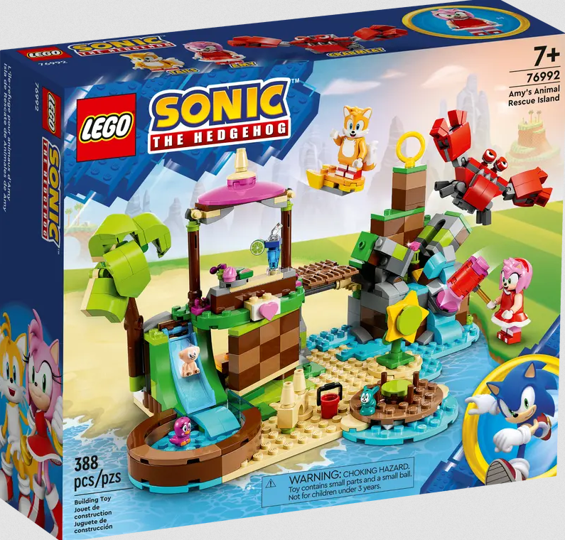 Lego Lego 76992 Sonic - L'île refuge pour animaux d'Amy