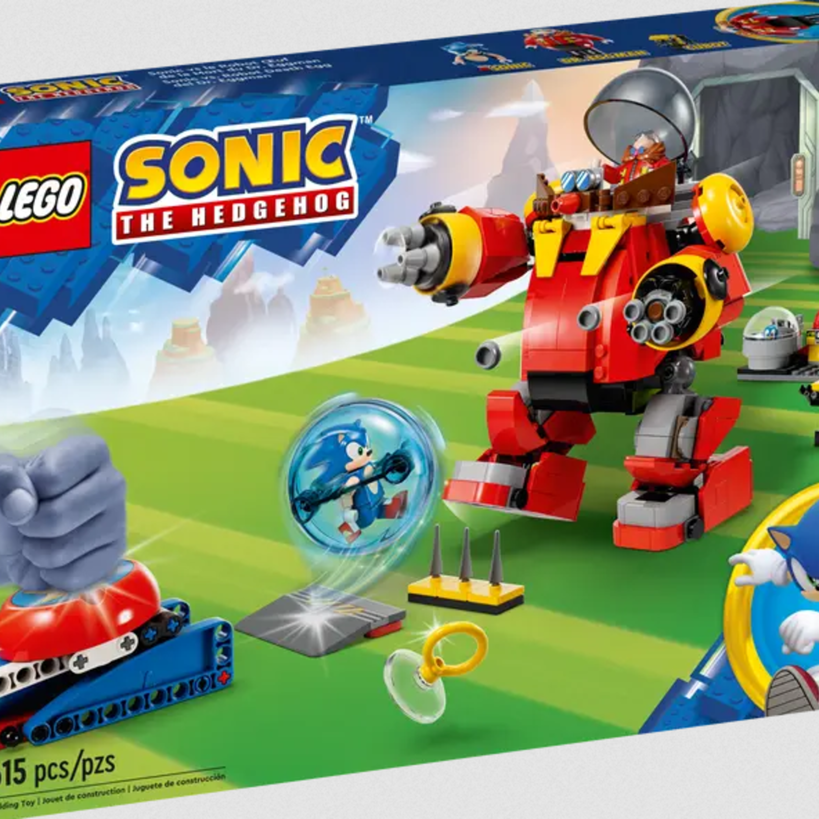 Lego Lego 76993 Sonic - Sonic vs le Robot oeuf de la mort du Dr. Eggman