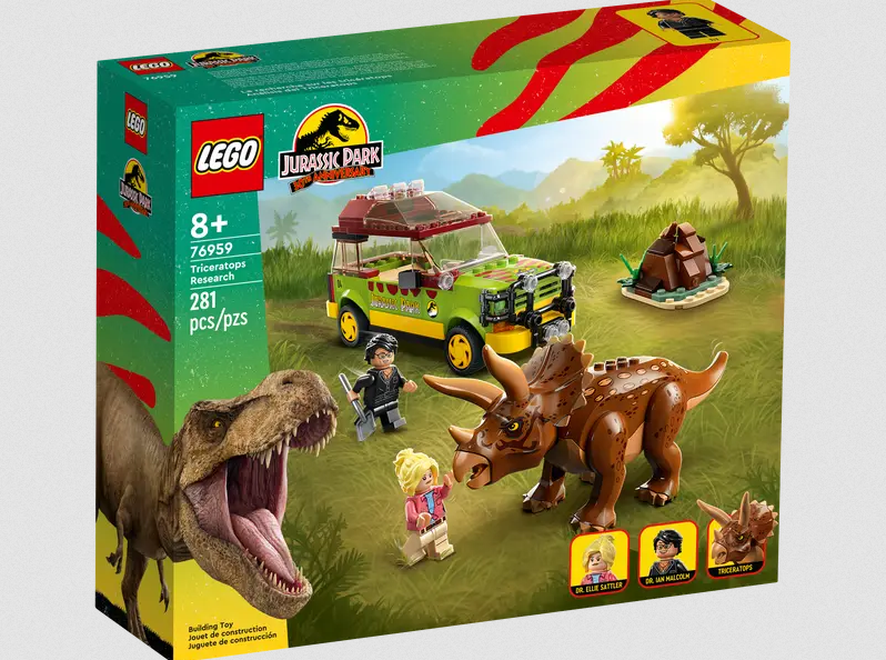 Lego Lego 76959 Jurassic Park - La recherche sur les tricératops