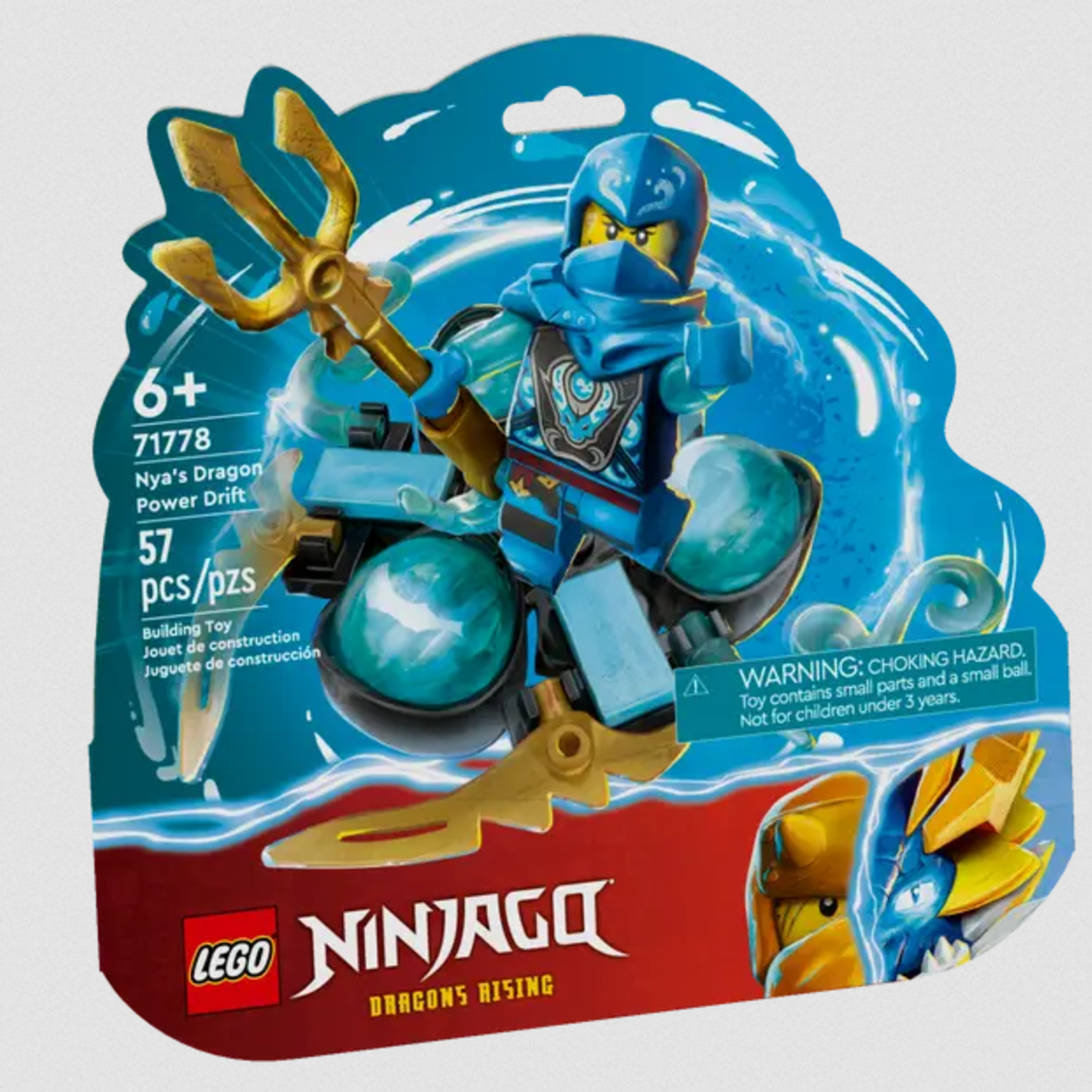 Lego Lego 71778 Ninjago - Le dérapage Spinjitzu puissant du dragon de Nya