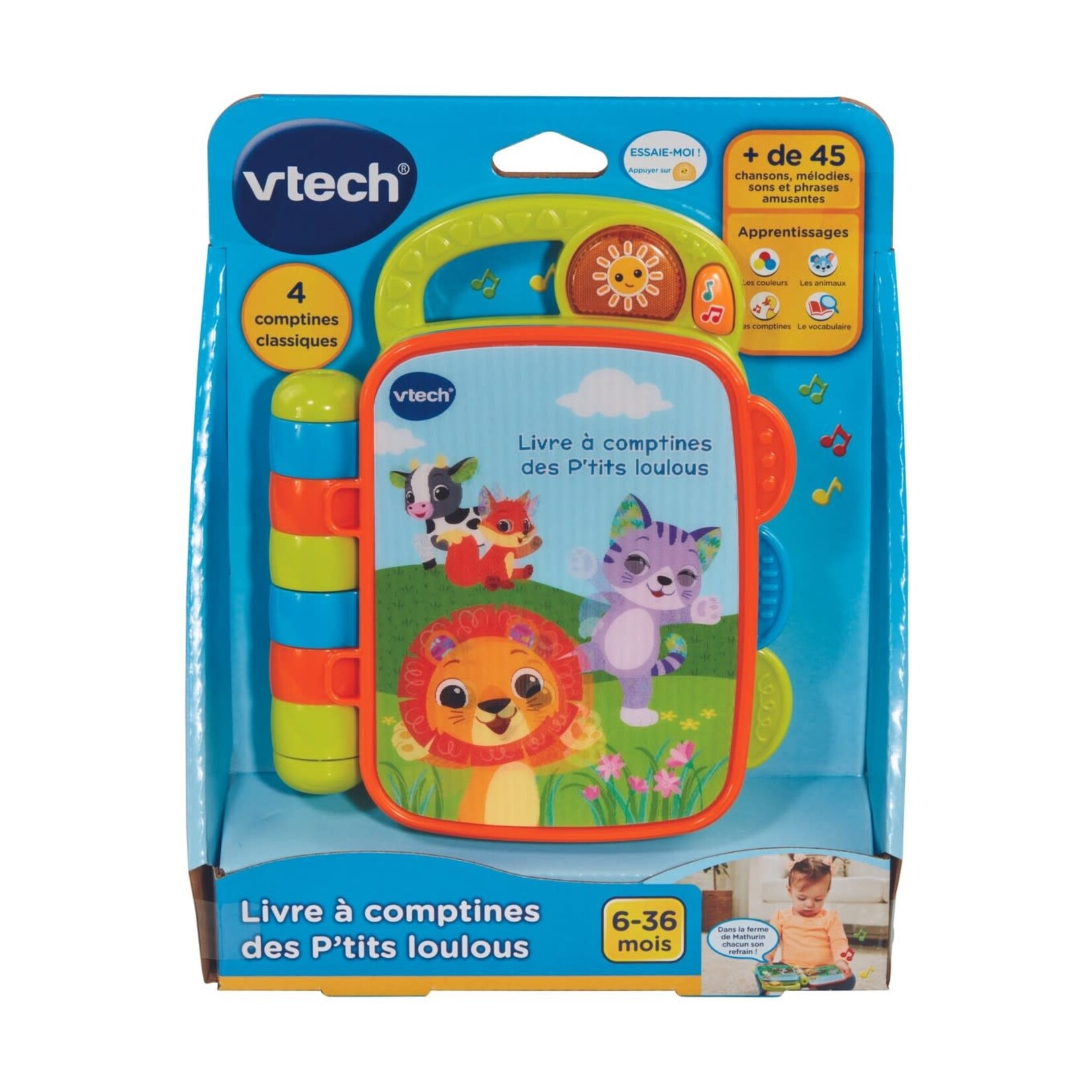 VTech Vtech - Livre à comptines des P'tits loulous