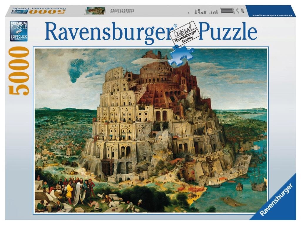 Ravensburger *****Ravens 5000 - La construction de la tour de Babel