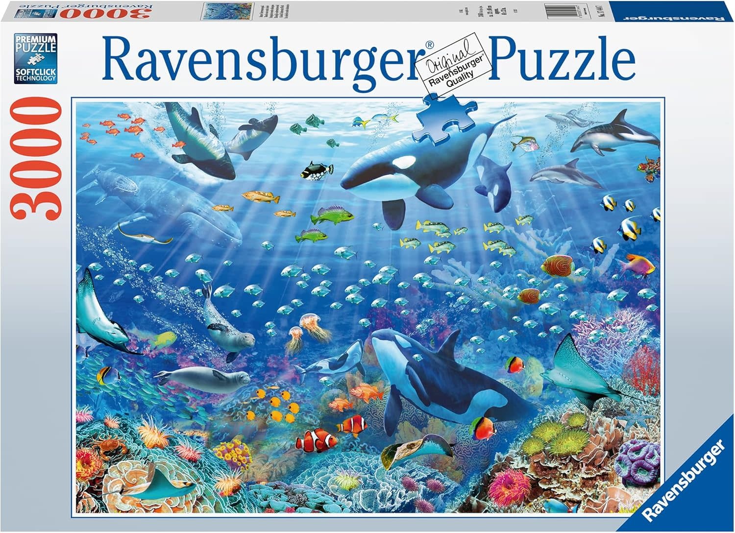 Ravensburger Ravens 3000 - Monde sous-marin