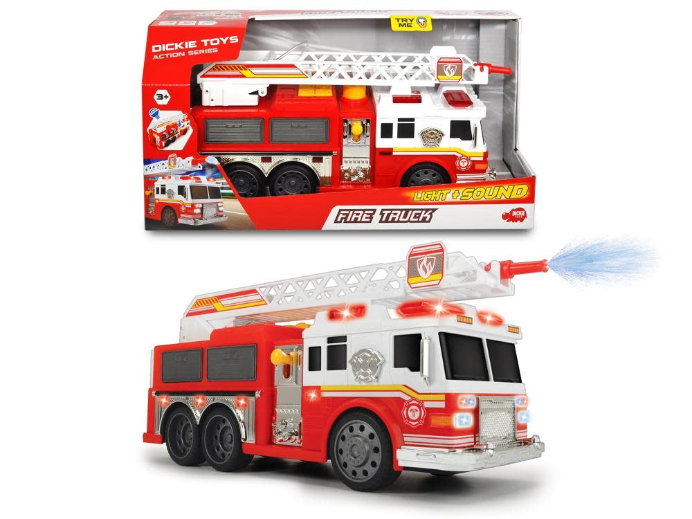 Dickie Toys City Heroes - Camion de pompier son et lumiere