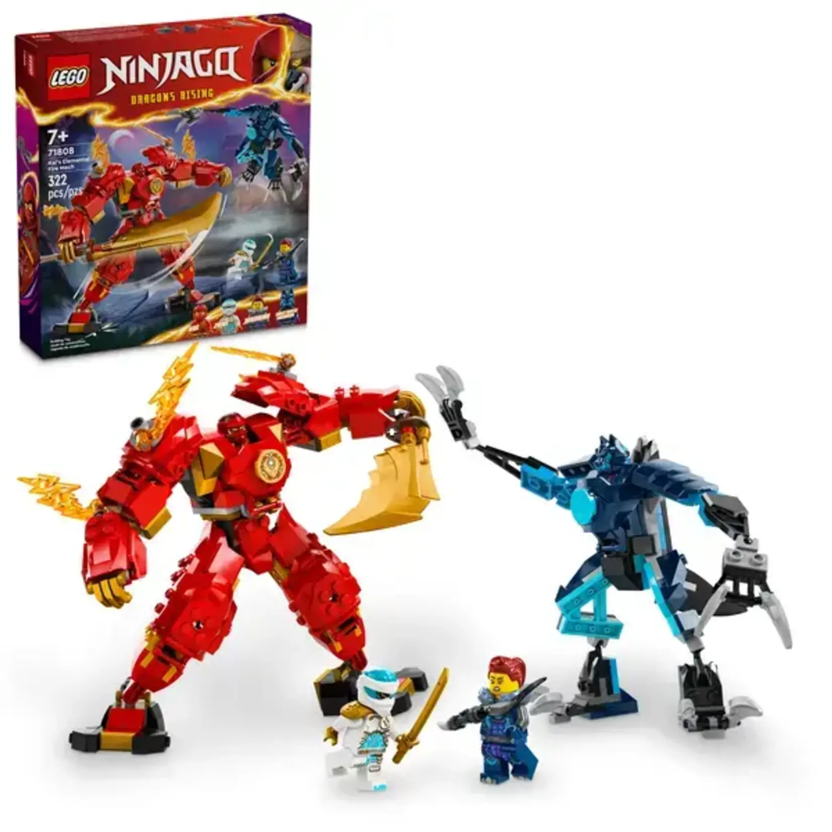 Lego Lego 71808 Ninjago - Le robot de feu élémentaire de Kai