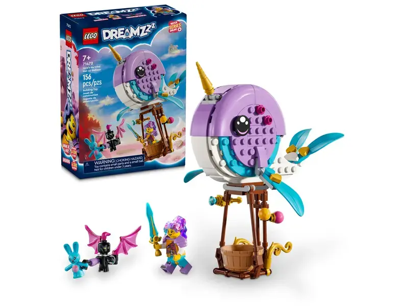 Lego Lego 71472 Dreamzzz - La montgolfière en forme de narval d’Izzie