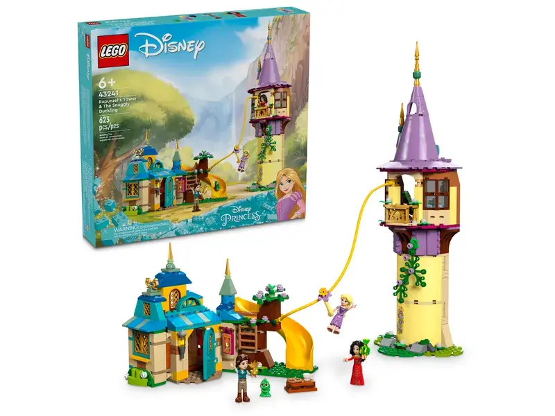 Lego Lego 43241 Disney - La tour de Raiponce et Le canard chafouin