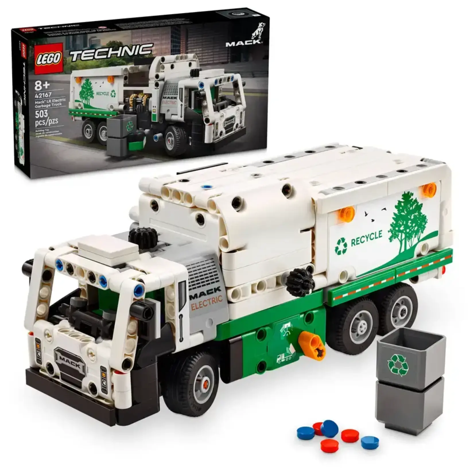 Lego Lego 42167 Technic - Mack Electric camion poubelle