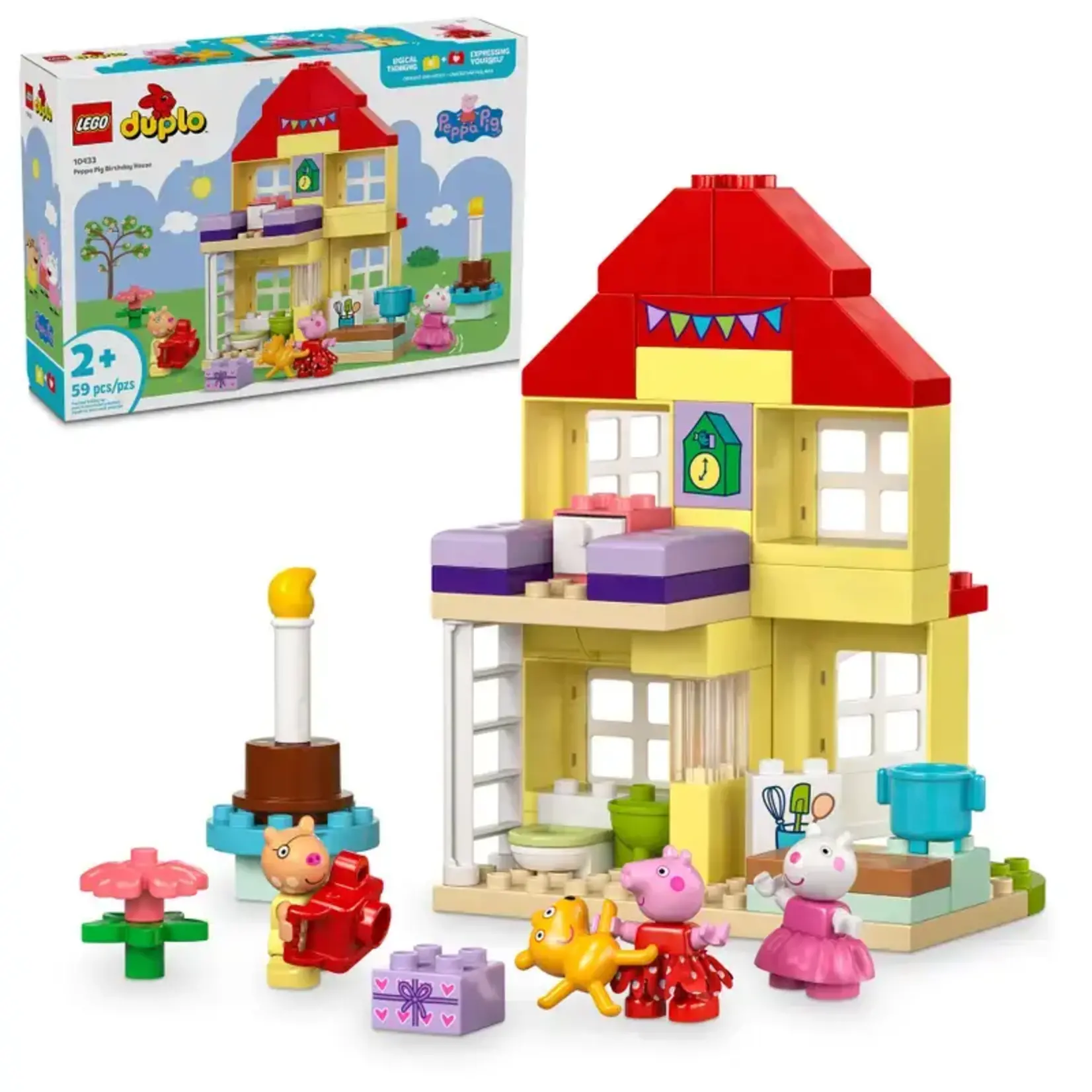 Lego Lego 10433 La maison d’anniversaire de Peppa Cochon