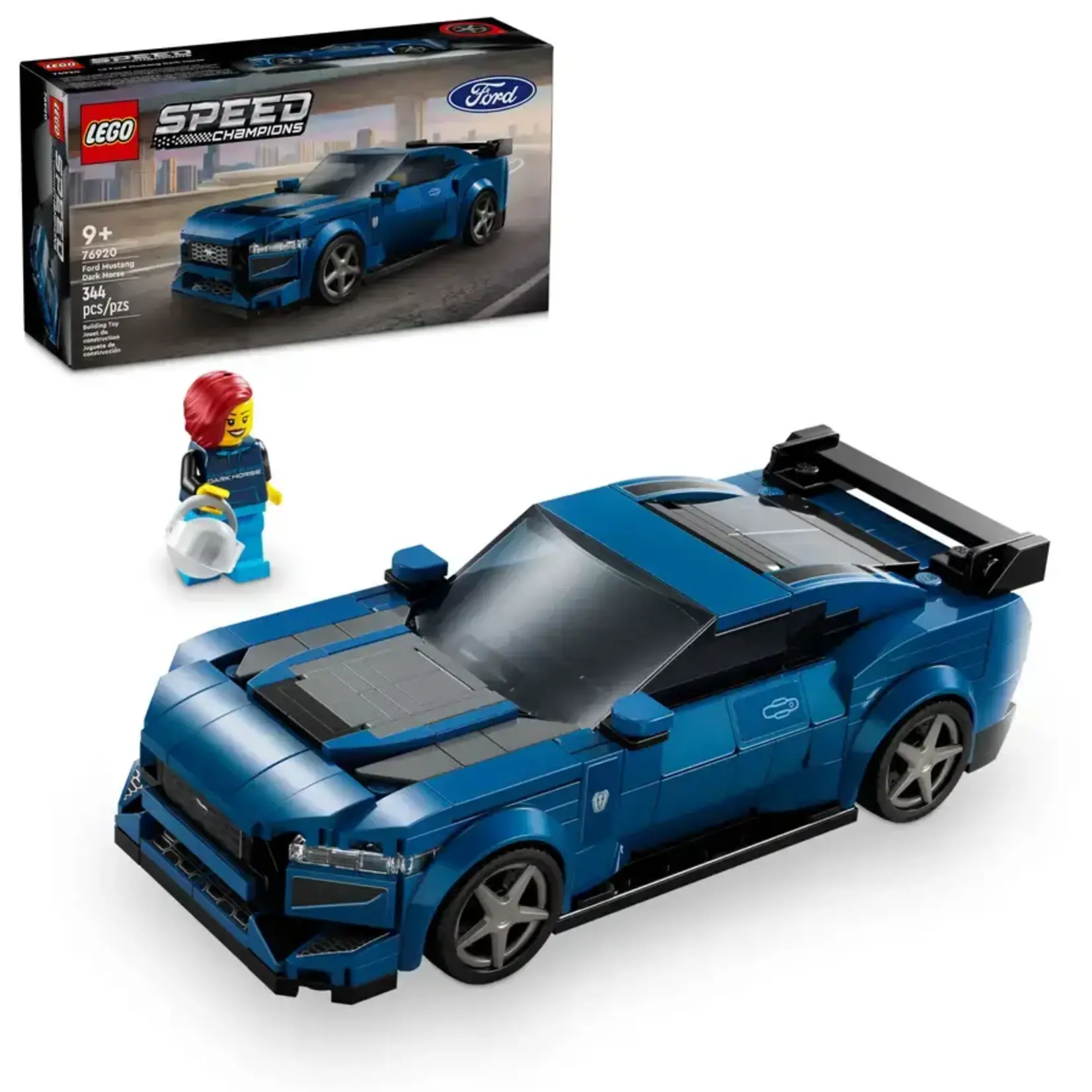 Lego Lego 76920 Speed Champions - Voiture de sport Ford Mustang Dark Horse