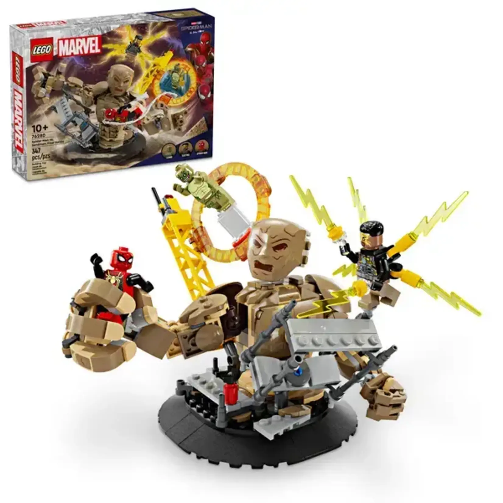 Lego Lego 76280 Marvel -Spider-Man contre Sandman - Le dernier combat