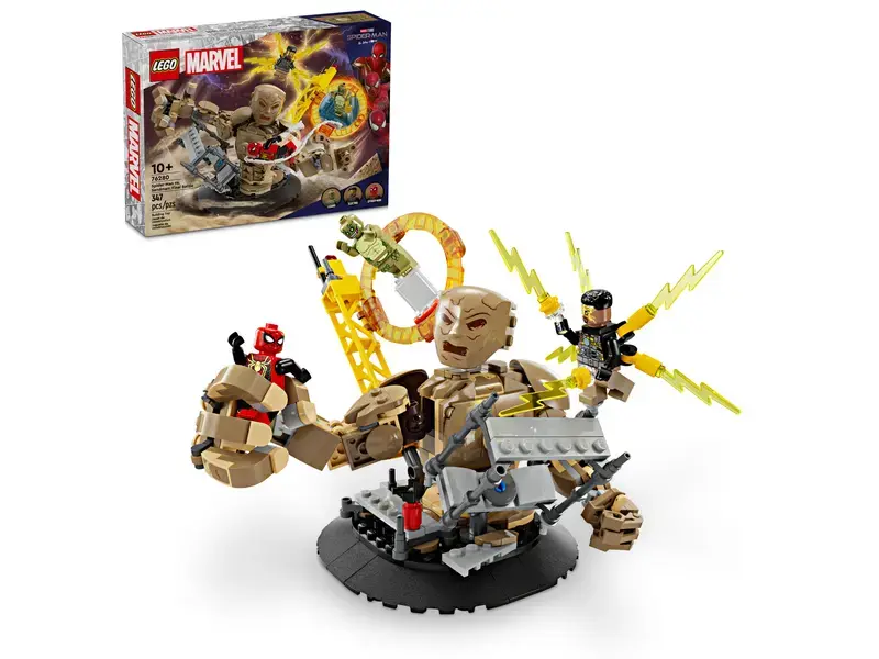 Lego Lego 76280 Marvel -Spider-Man contre Sandman - Le dernier combat