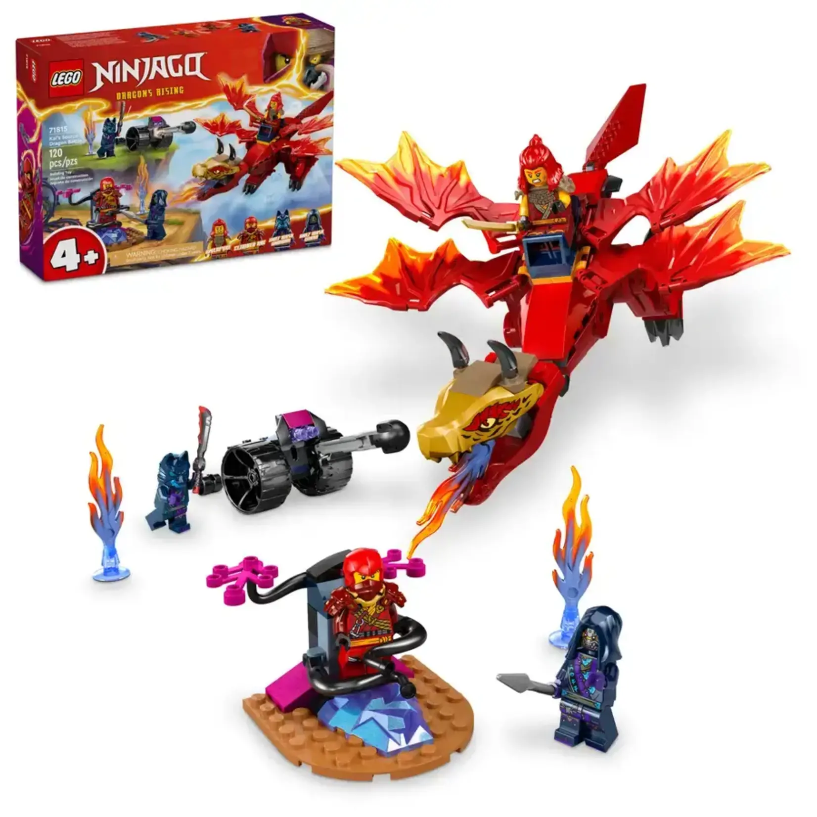 Lego Lego 71815 Ninjago - La bataille du dragon source de Kai