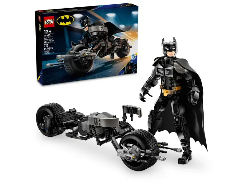 Lego Lego 76273 La figurine à construire de Batman™ et la moto Bat-Pod