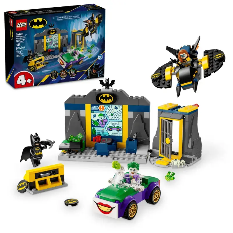 Lego Lego 76272 La Batcave™ avec Batman™, Batgirl™ et le Joker™