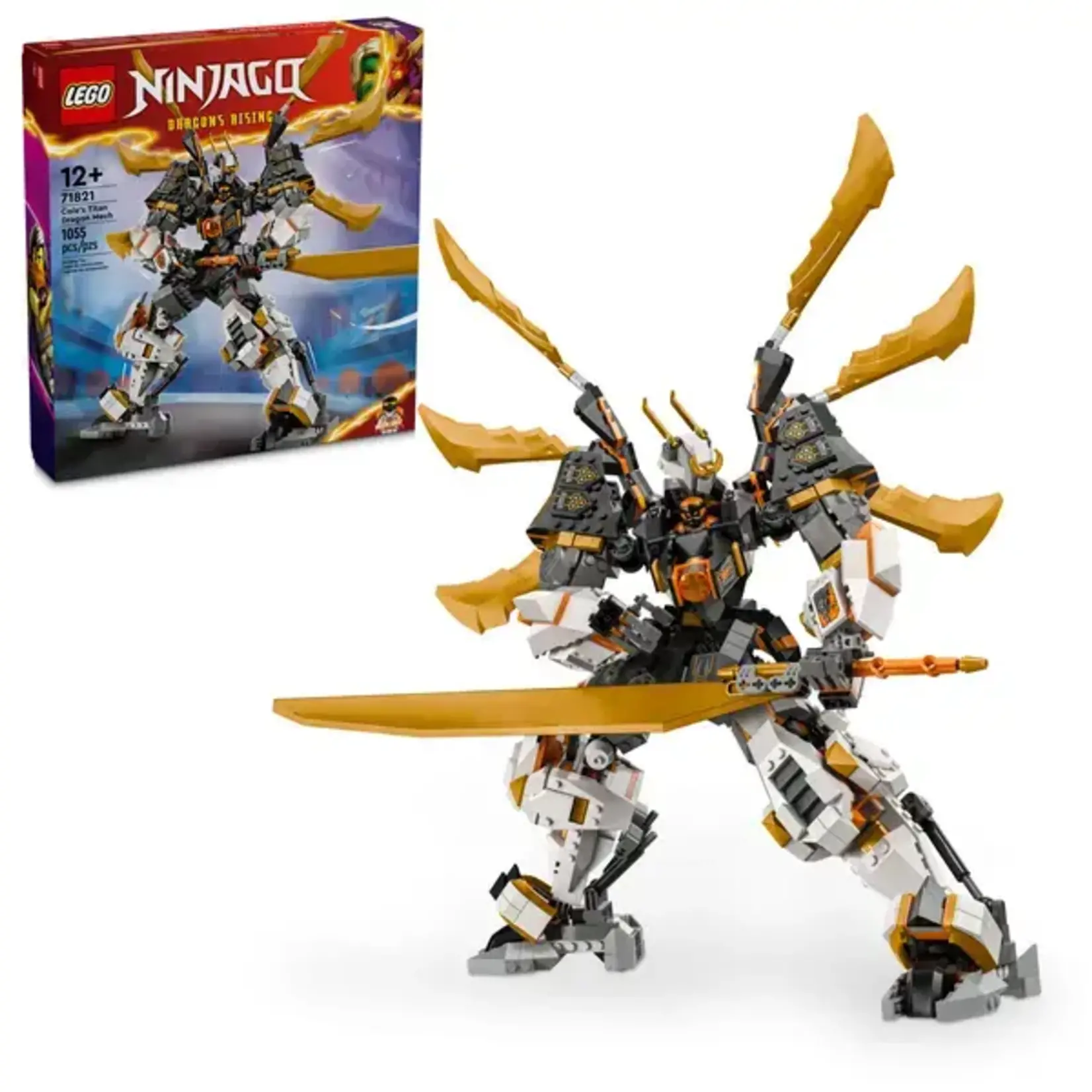 Lego Lego 71821 Le robot dragon titan de Cole