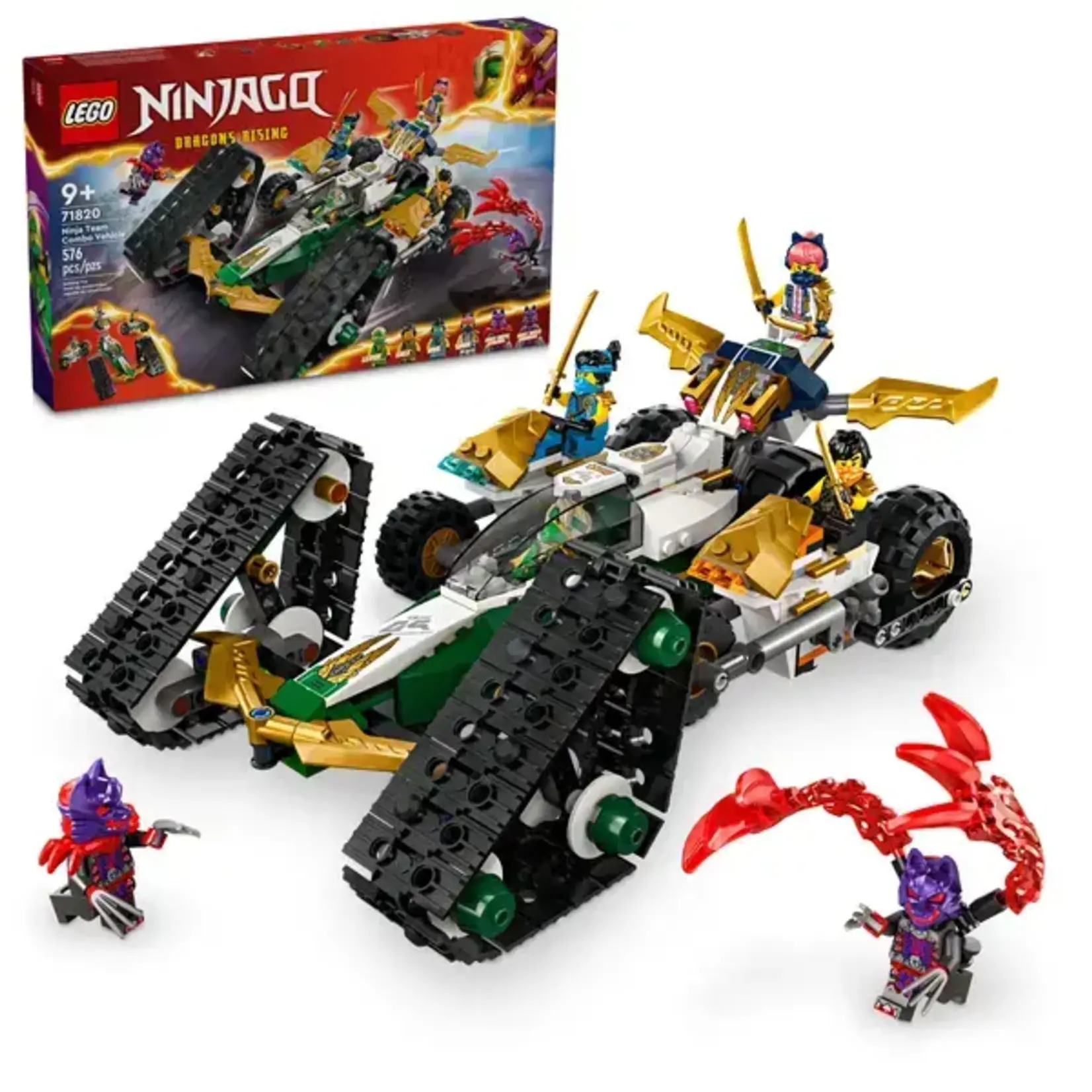 Lego Lego 71820 Le véhicule mixte de l’équipe ninja