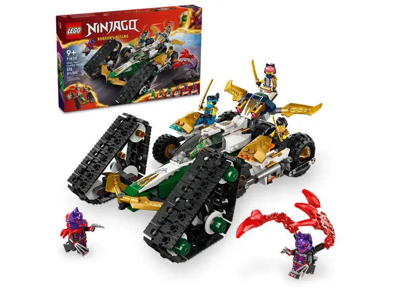 Lego Lego 71820 Le véhicule mixte de l’équipe ninja