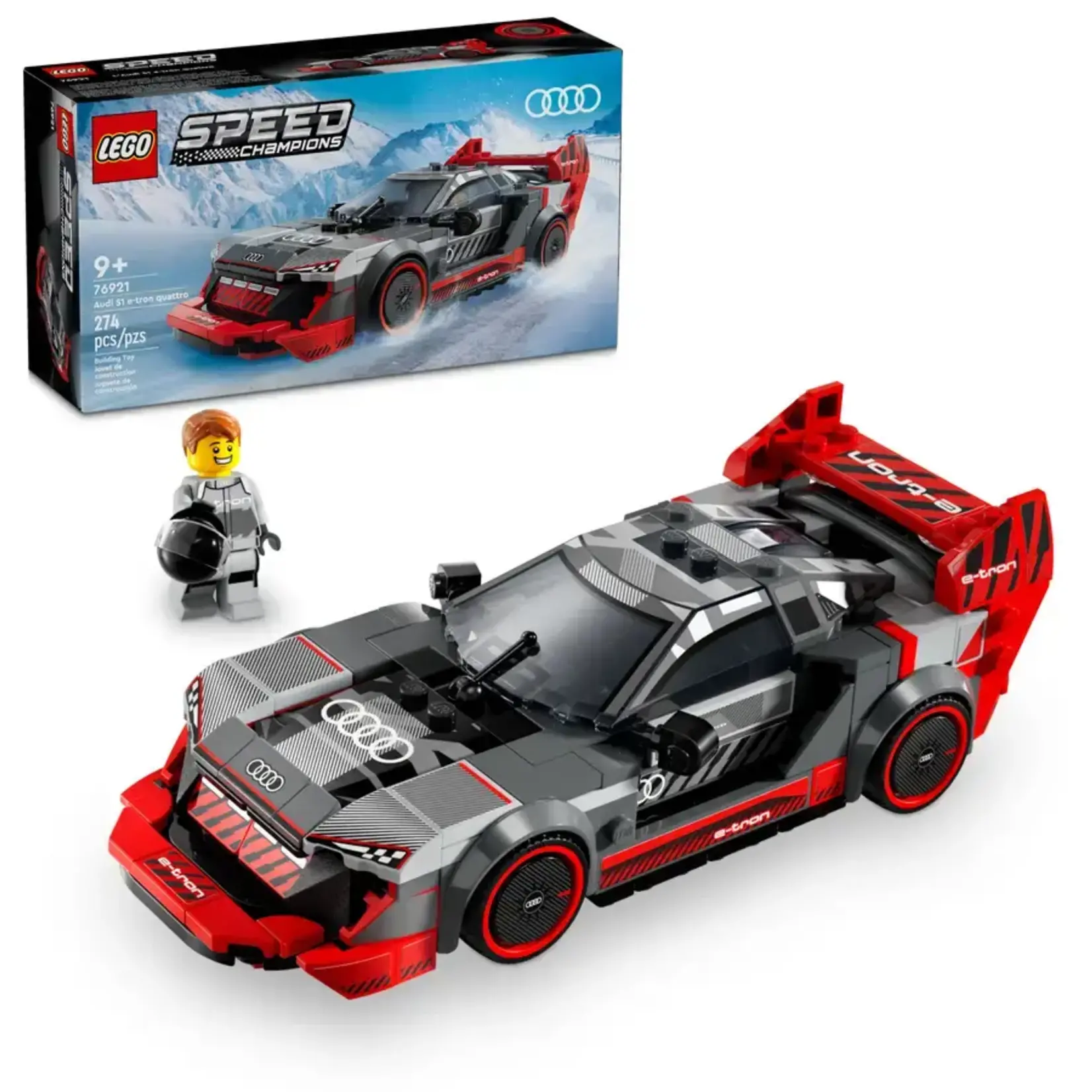Lego Lego 76921 Speed Champions - Voiture de course Audi S1 e-tron quattro