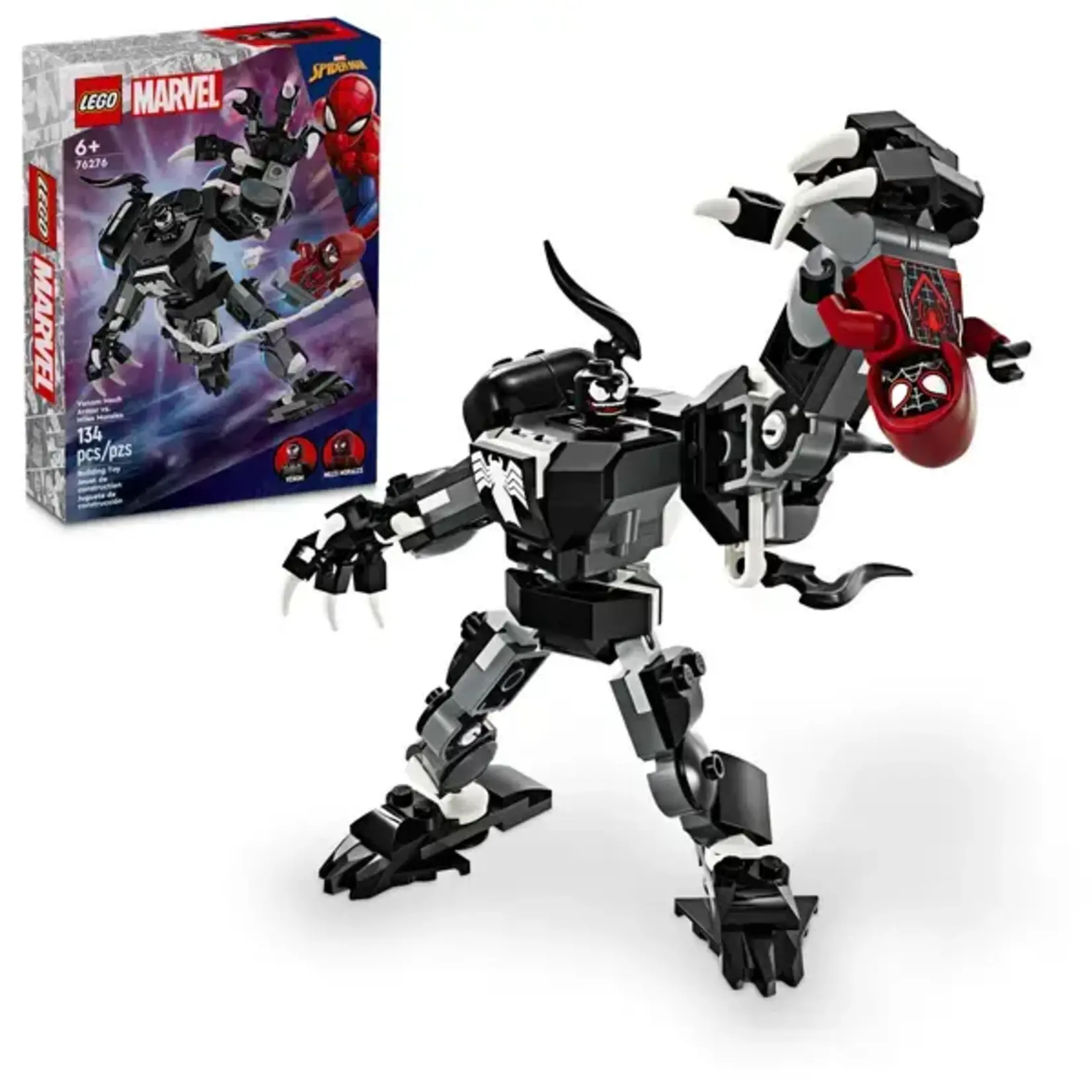 Lego Lego 76276 Marvel - L’armure-robot de Venom contre Miles Morales