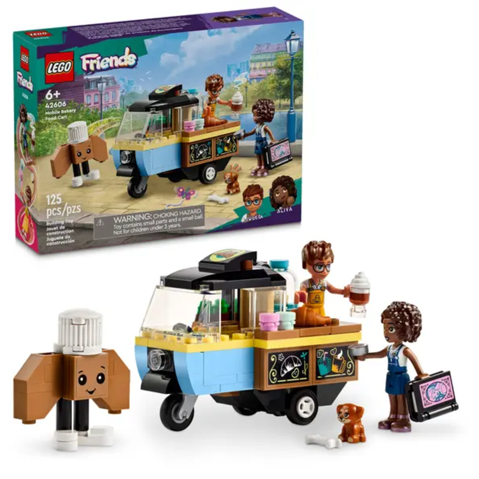 Lego Lego  Friends 42606 Le cbariot mobile de produits de boulangerie