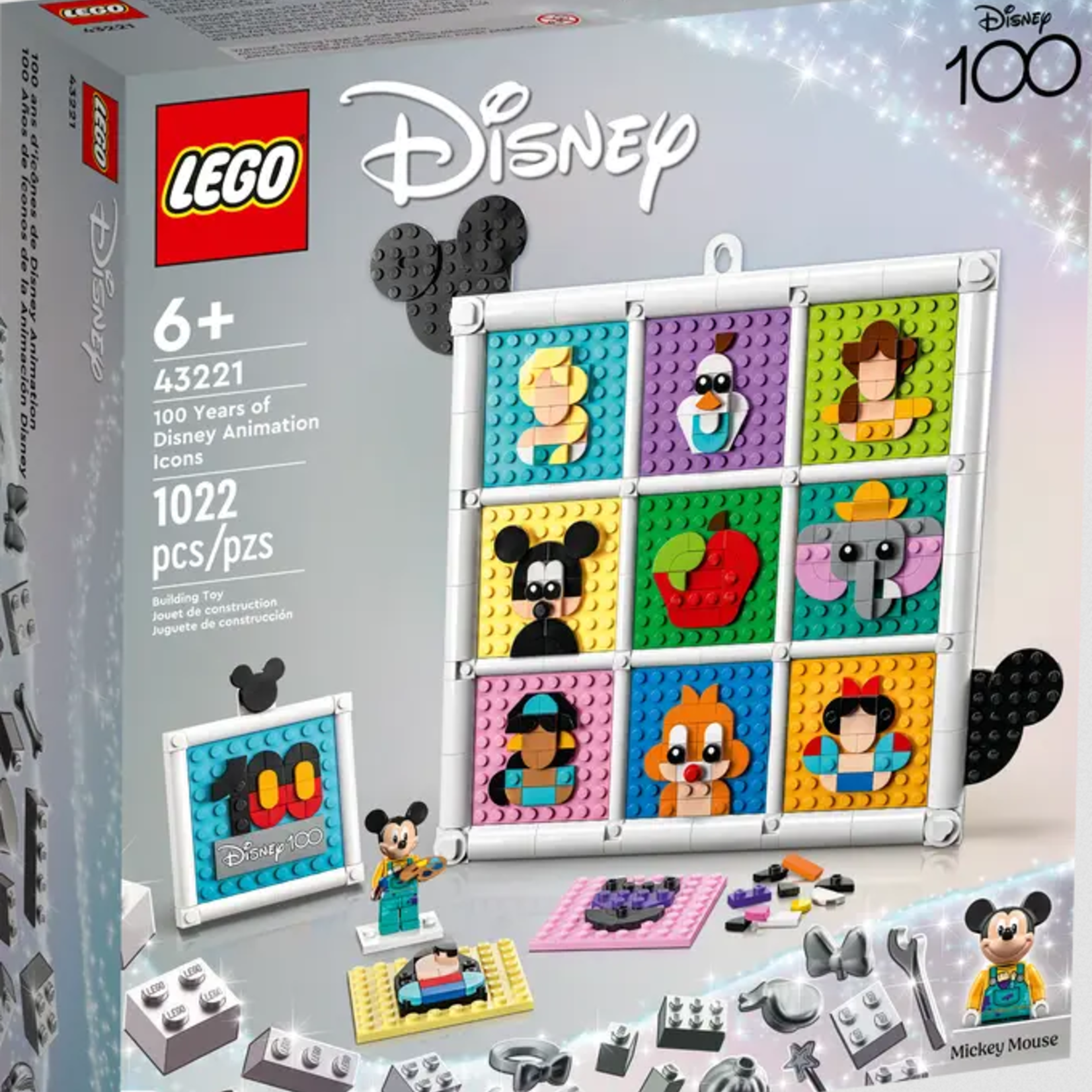 Lego Lego 43221 Disney - 100 ans d'icônes de Disney Animation