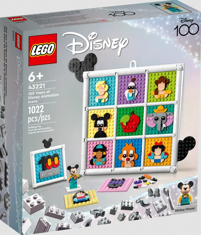 Lego Lego 43221 Disney - 100 ans d'icônes de Disney Animation