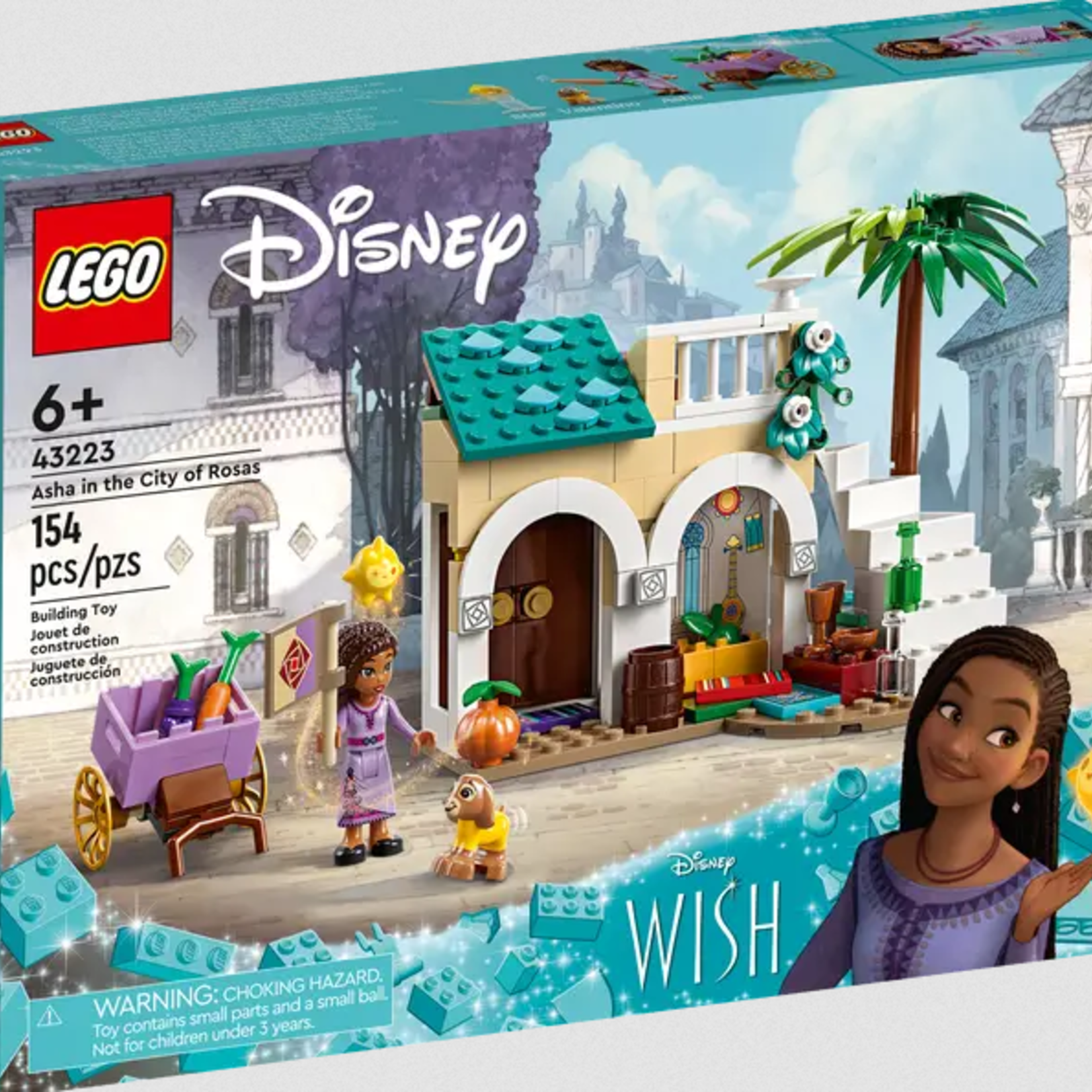 Lego Lego 43223 Disney Wish - Asha dans la ville de Rosas